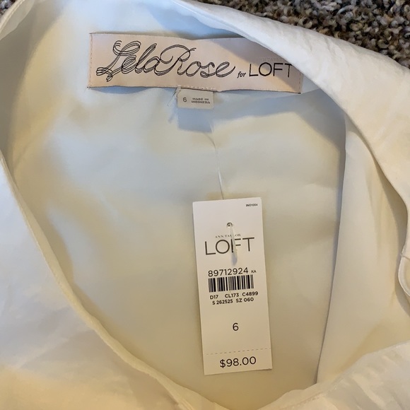 Lela Rose for Loft Metallic sheath dress - Picture 7 of 10